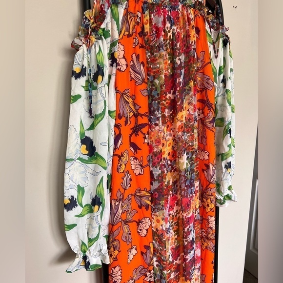 NWT Tory Burch Runway Collection Shasta Floral Dress Sz 4 - Picture 12 of 16